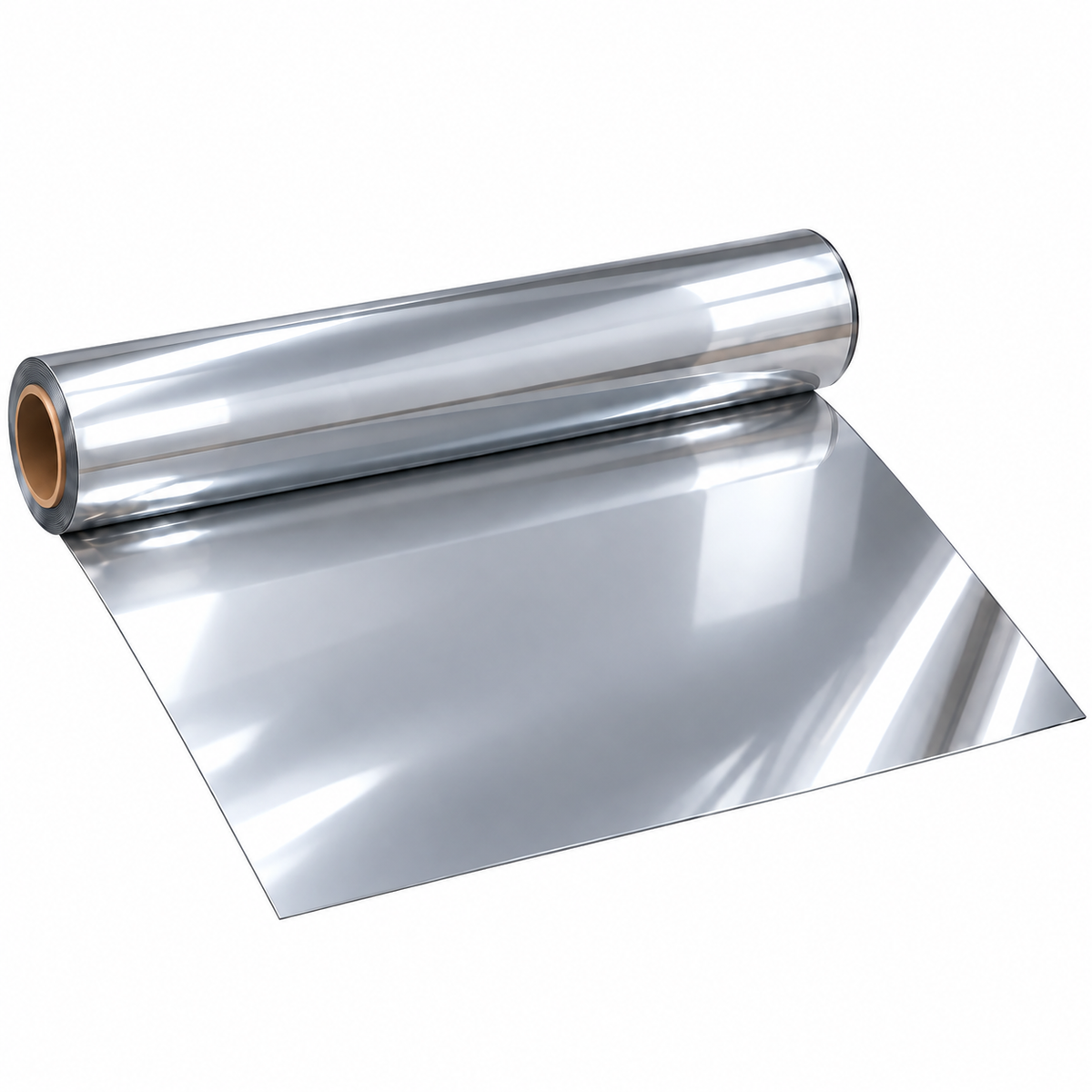 Rollo de lámina espejada plata control solar 15%