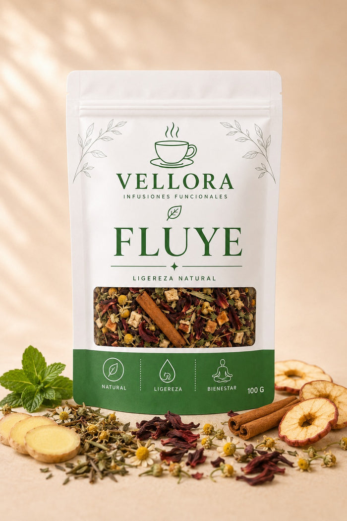 Vellora Fluye - empaque