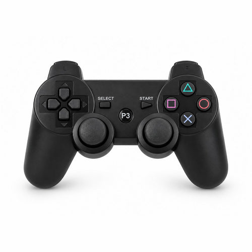 Control inalámbrico compatible con PS3, vista frontal
