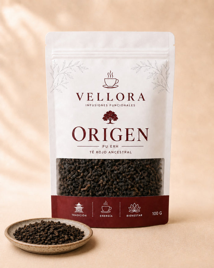 Vellora Origen - empaque